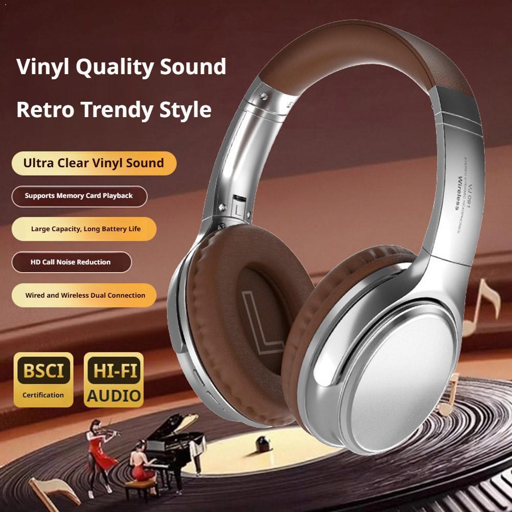 Retro Handset Phone - Cuffie Bluetooth Wireless Vintage Y2K Over-Ear