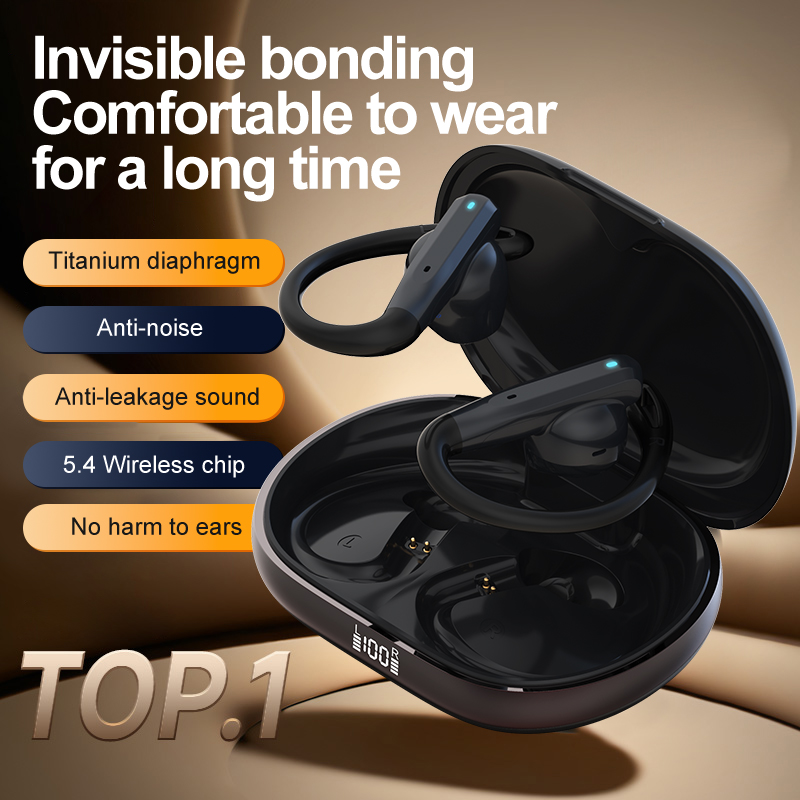 Wireless Earbuds Case - Ultimi Auricolari TWS con Doppio Microfono