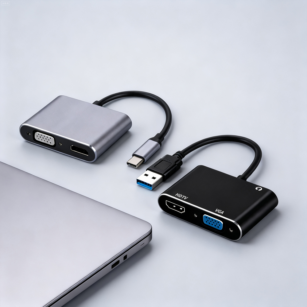 Hdmi Phone Adapter - Adattatore USB 3.0/TYPE-C a HDMI VGA