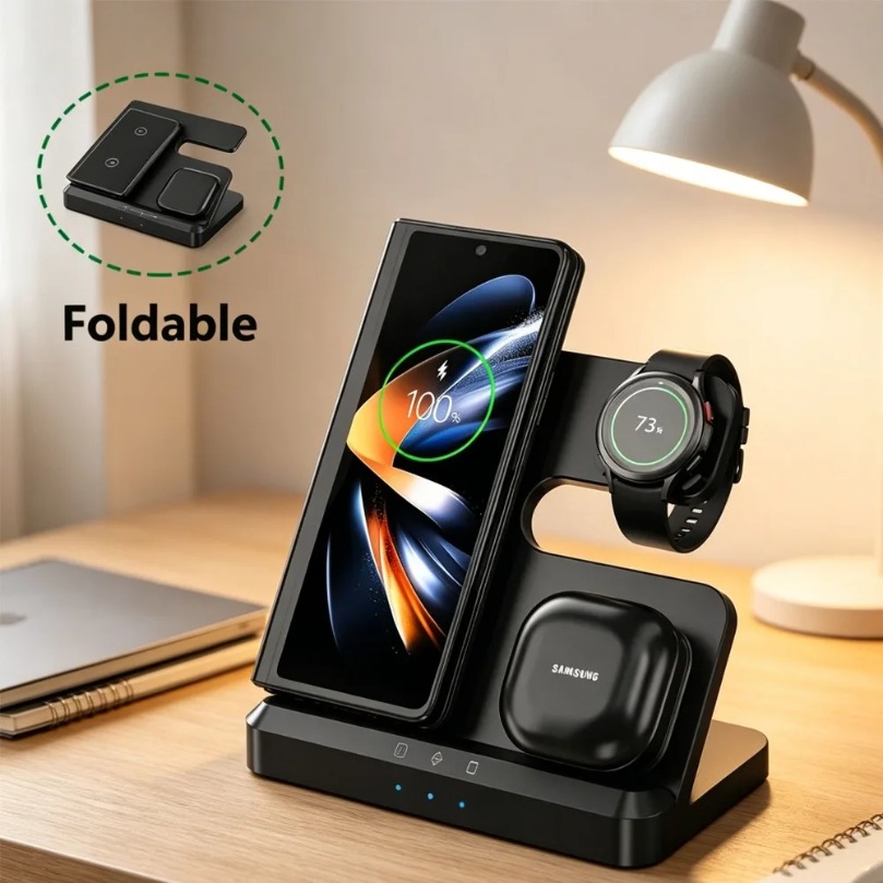 Phone Cooling Fan - Caricatore Wireless Veloce 3 in 1