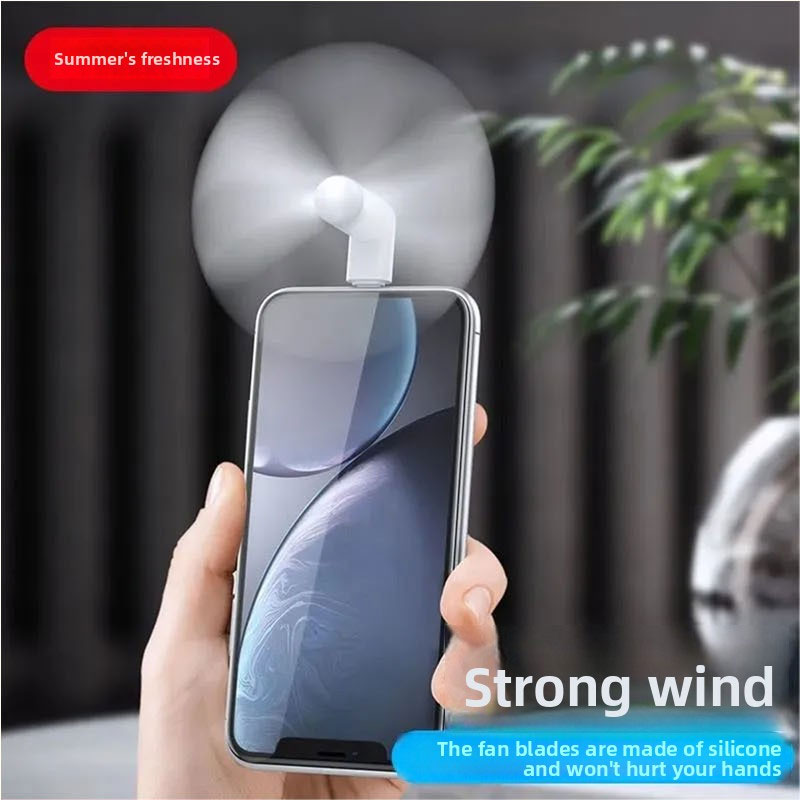 Phone Cooling Fan - Mini Ventilatore per Telefono Tipo C,