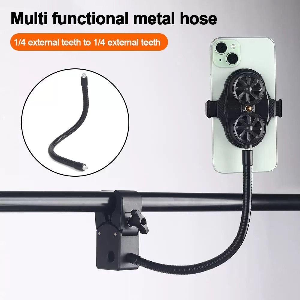 Youtube Phone Accessories - Monopiede in Metallo, Asta Flessibile con