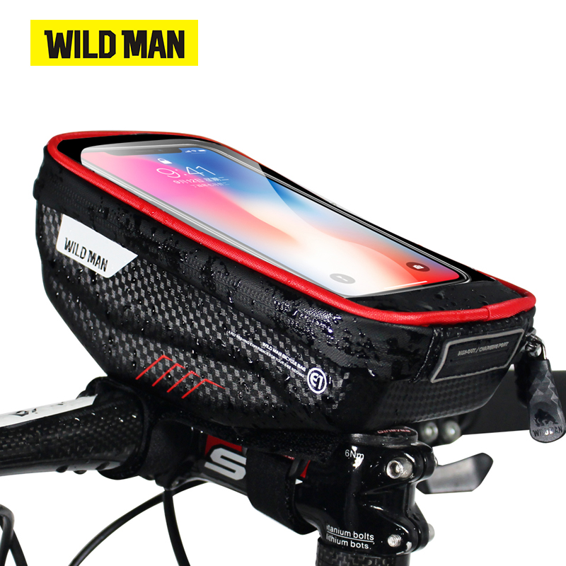 Youtube Phone Accessories - Borsa da bicicletta per uomo selvaggio