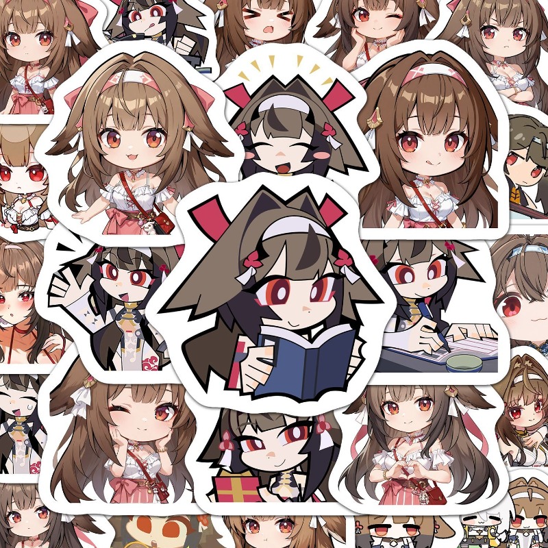 Phone Zone Accessories - 60 Pezzi Adesivi Anime Zenless Zone