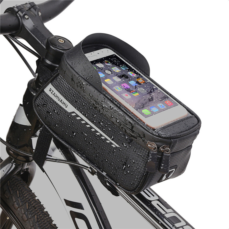 Youtube Phone Accessories - Borsa da Bici Anteriore da Telaio,