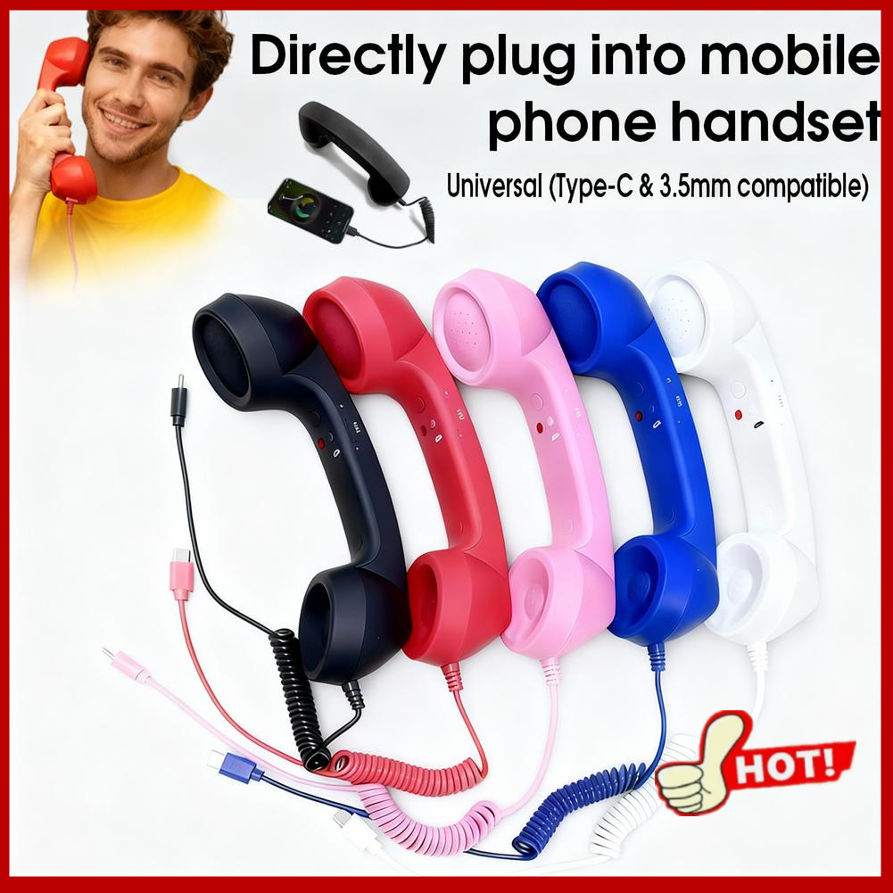 Retro Handset Phone - Nuovo Ricevitore Telefonico Retrò 2026 con