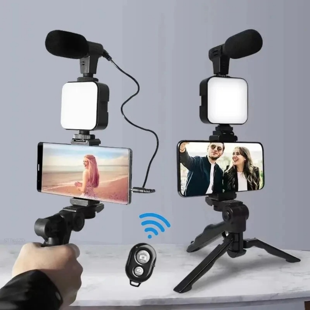 Youtube Phone Accessories - Kit per vlogging per smartphone con