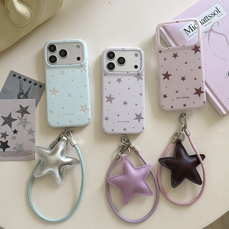 Phone Accessories Case - Custodia per telefono coreana con stella