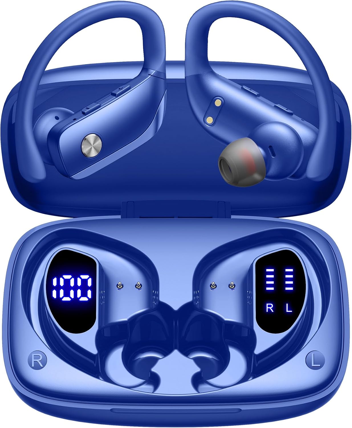 Wireless Earbuds Case - Auricolari Wireless con 80 Ore di