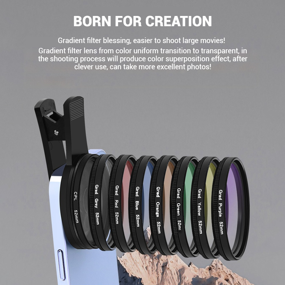 Obiettivo per cellulare da 52  - Phone Accessories Android recensione e prezzo