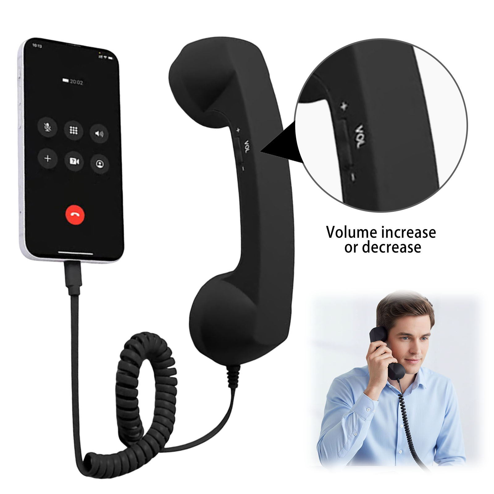 Auricolare Telefonico Retrò Ti - Retro Handset Phone recensione e prezzo