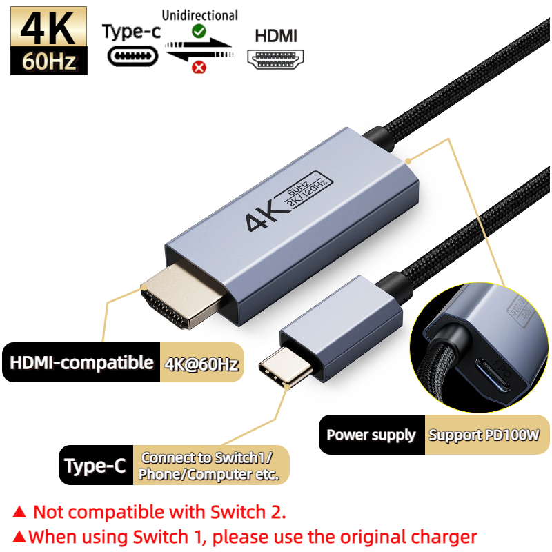 Dock per Nintendo Switch con C - Hdmi Phone Adapter recensione e prezzo