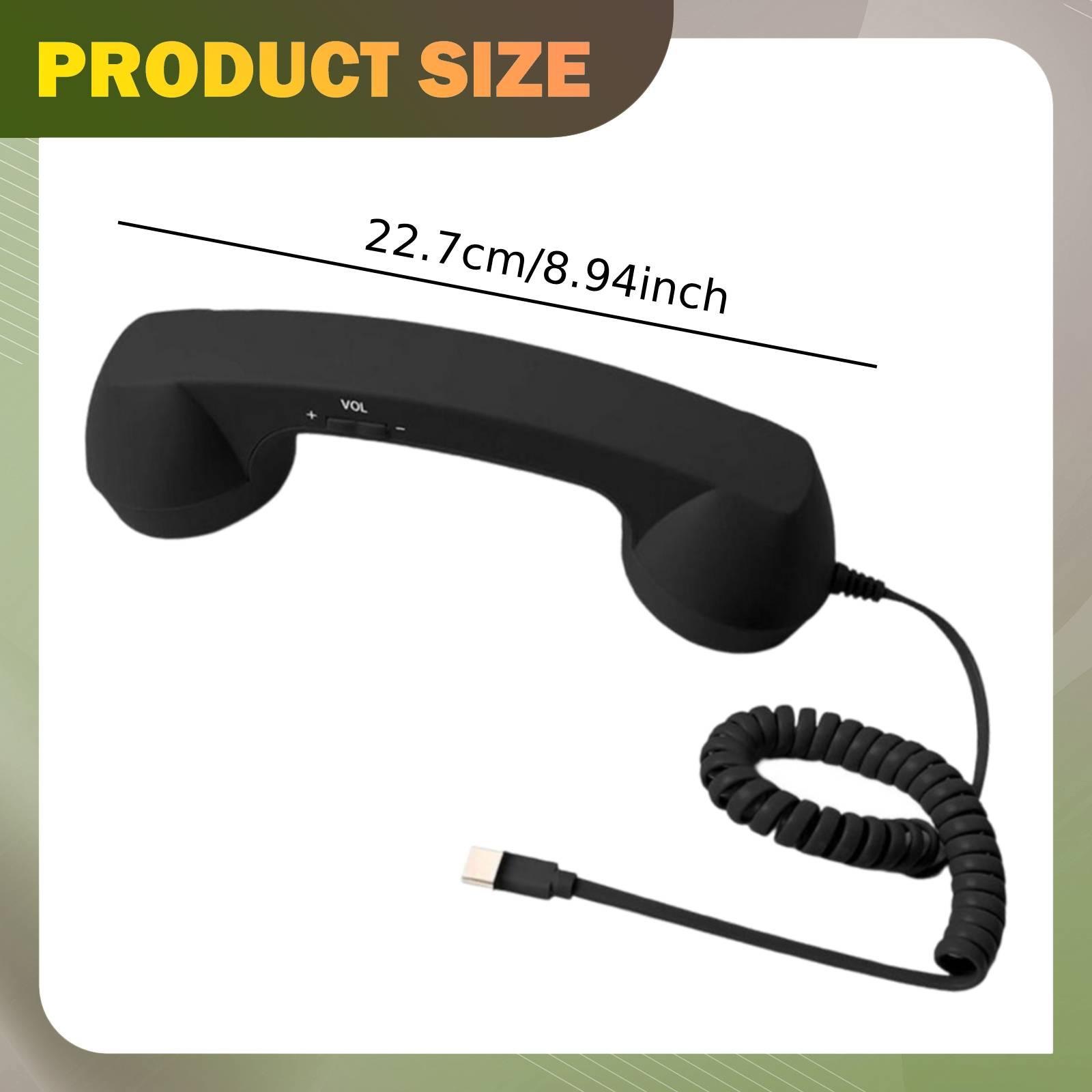 Ricevitore Telefonico Retrò in - Retro Handset Phone recensione e prezzo