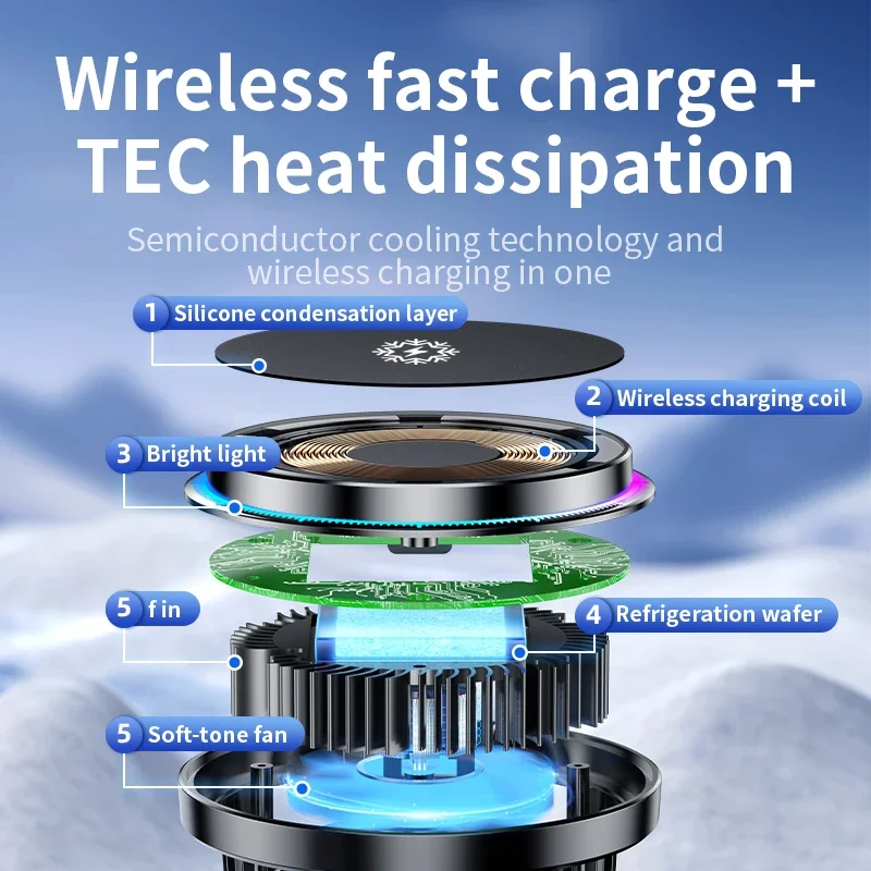Supporto per caricabatteria da - Phone Cooling Fan recensione e prezzo
