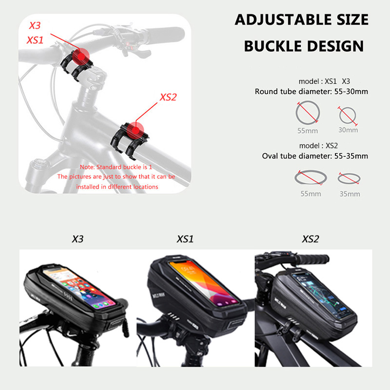 WILD MAN Rainproof Bicycle Fro - Youtube Phone Accessories recensione e prezzo