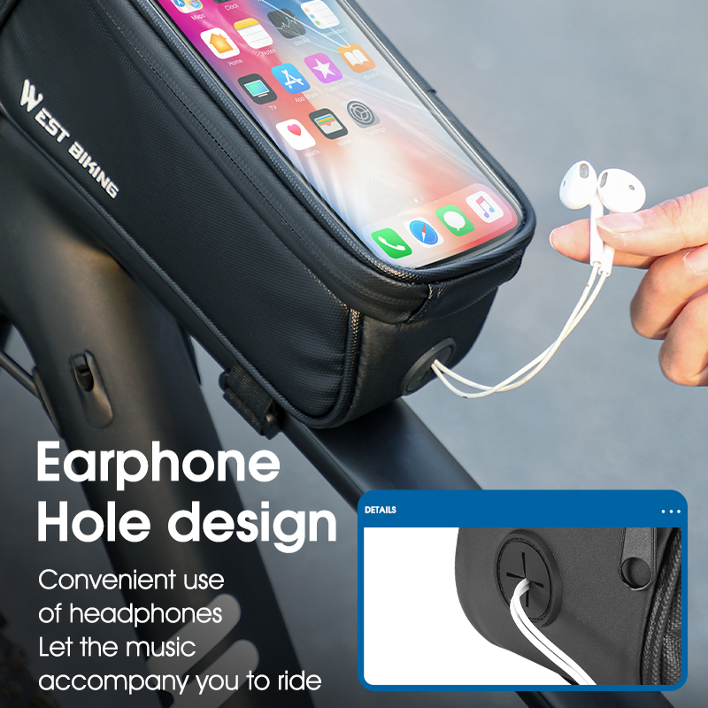Borsa da telaio per bicicletta - Youtube Phone Accessories recensione e prezzo