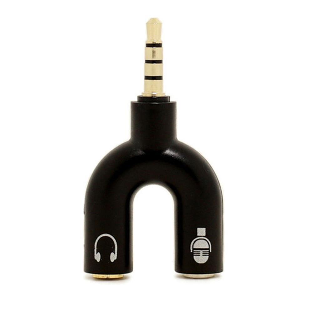 1PC Doppio 3.5MM Tipo U Adatta - Earphone Splitter Jack recensione e prezzo