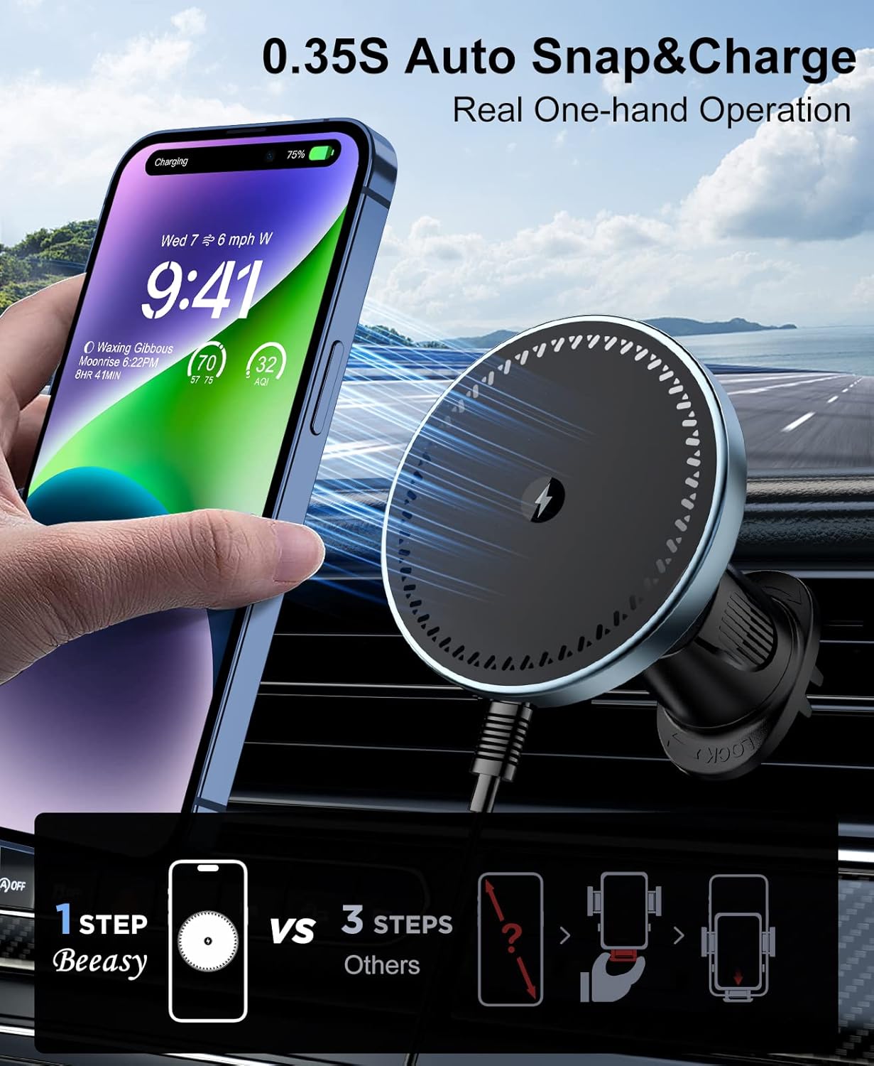 UYUXIO Supporto magnetico per  - Phone Cooling Fan recensione e prezzo