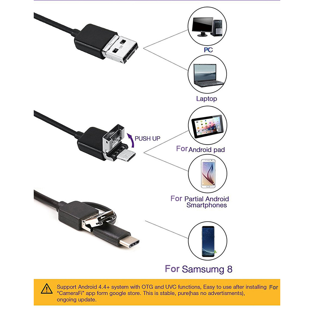 Telecamera per endoscopio per  - Phone Accessories Android recensione e prezzo