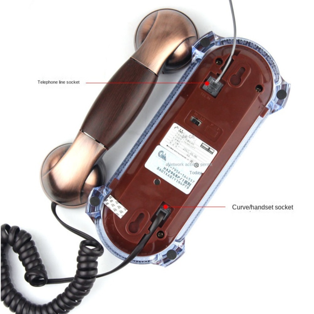 NUOVO Telefono Fisso da Parete - Retro Handset Phone recensione e prezzo
