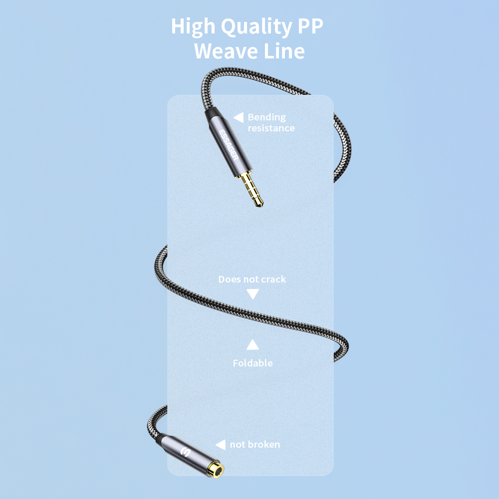 ESSAGER cavo di prolunga per c - Earphone Splitter Jack recensione e prezzo