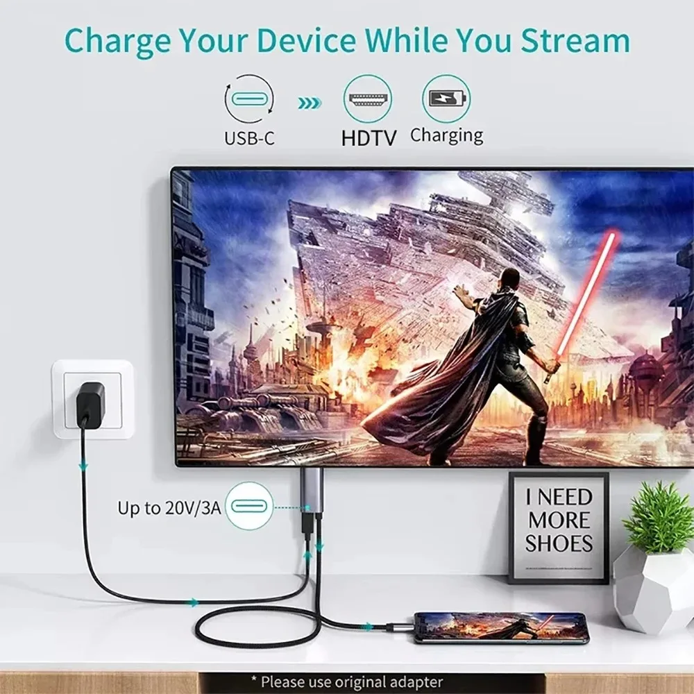Cavo KEBIDUMEI da USB-C a HDMI - Hdmi Phone Adapter recensione e prezzo