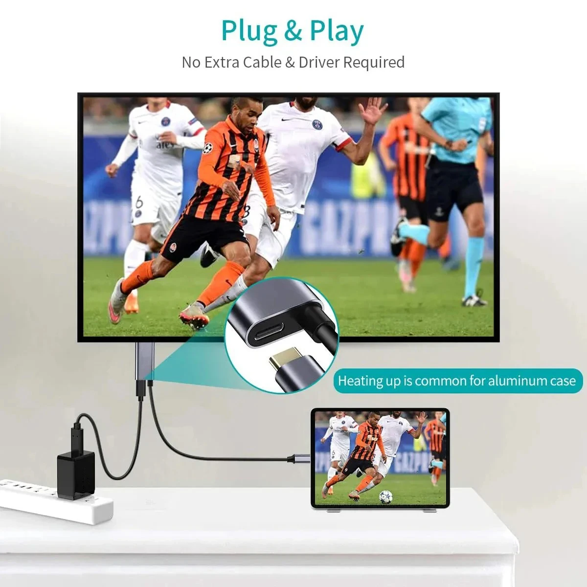 Cavo KEBIDUMEI da USB-C a HDMI - Hdmi Phone Adapter recensione e prezzo